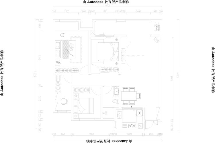 118平建业·公园里现代风格-平面布置图