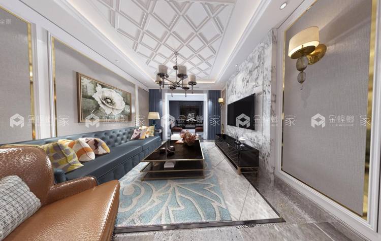 135平香溪湾简欧风格-'全景图封面图'