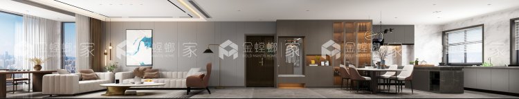 230平海伦湾现代风格-空间效果图