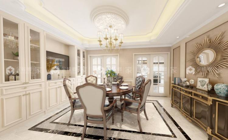 186平御龙湾欧式风格-空间效果图
