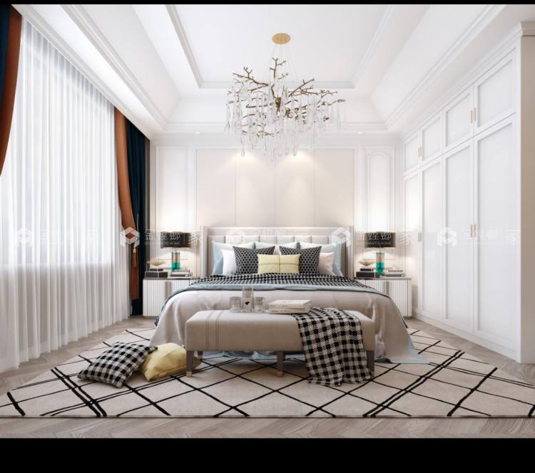 186平御龙湾欧式风格-空间效果图