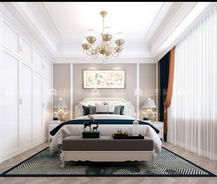 186平御龙湾欧式风格-空间效果图