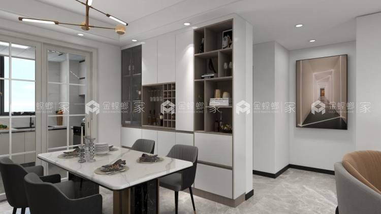 133平江中世纪城现代风格-空间效果图