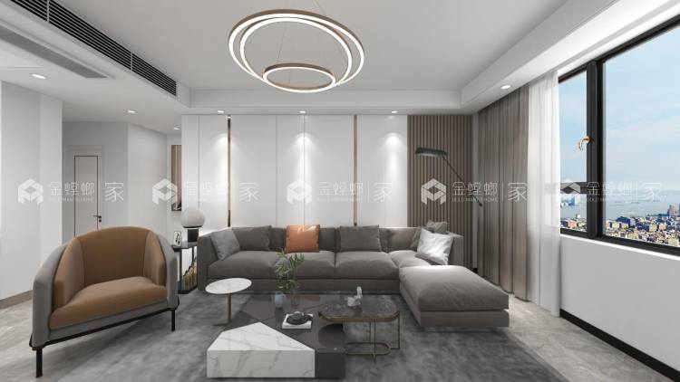 133平江中世纪城现代风格-空间效果图