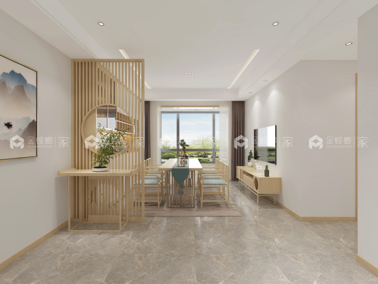 115平大境天成新中式风格-'全景图封面图'