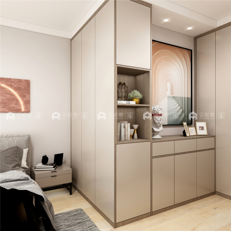 100平东原阅境现代风格-明日之星-卧室