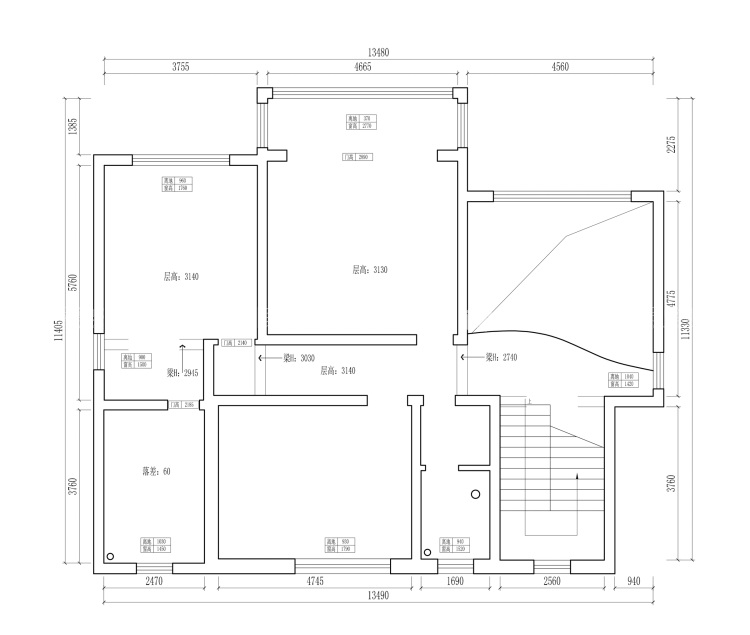 350平西山自建房新中式风格-业主需求