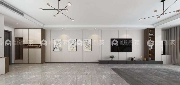 110平雍璟台现代风格-空间效果图