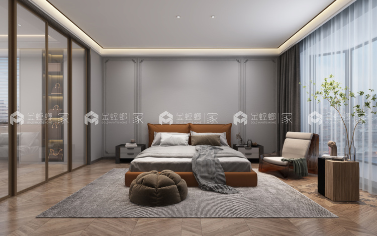 525平一心苑别墅现代风格-空间效果图