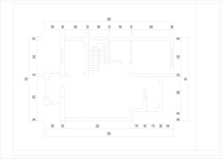 280平百悦新园新中式风格-方寸之间 皆是雅韵-业主需求&原始结构图