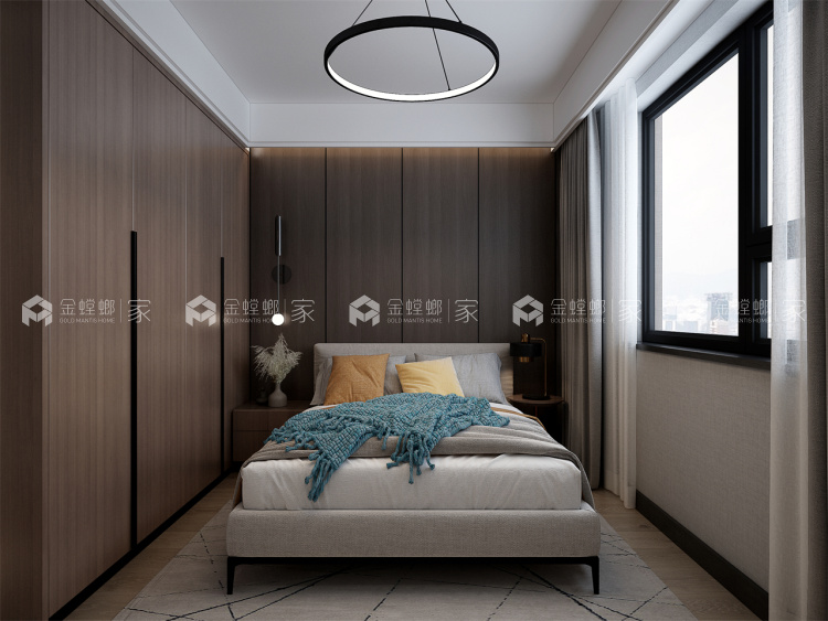 120平网师花苑现代风格-光阴岁月-空间效果图