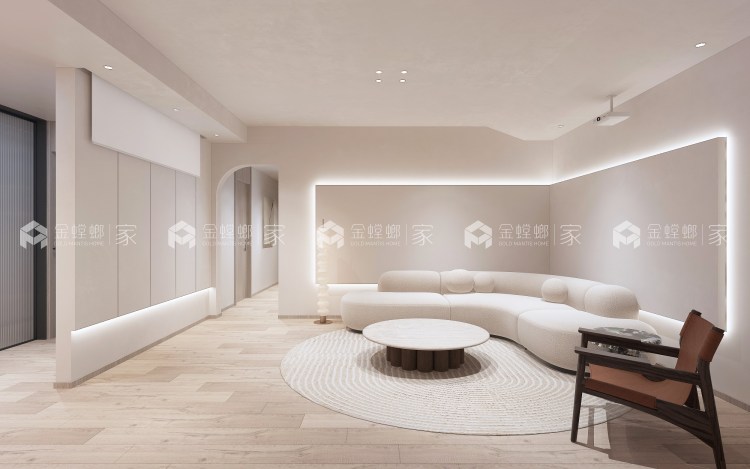 202平东郡一品现代风格-空间效果图