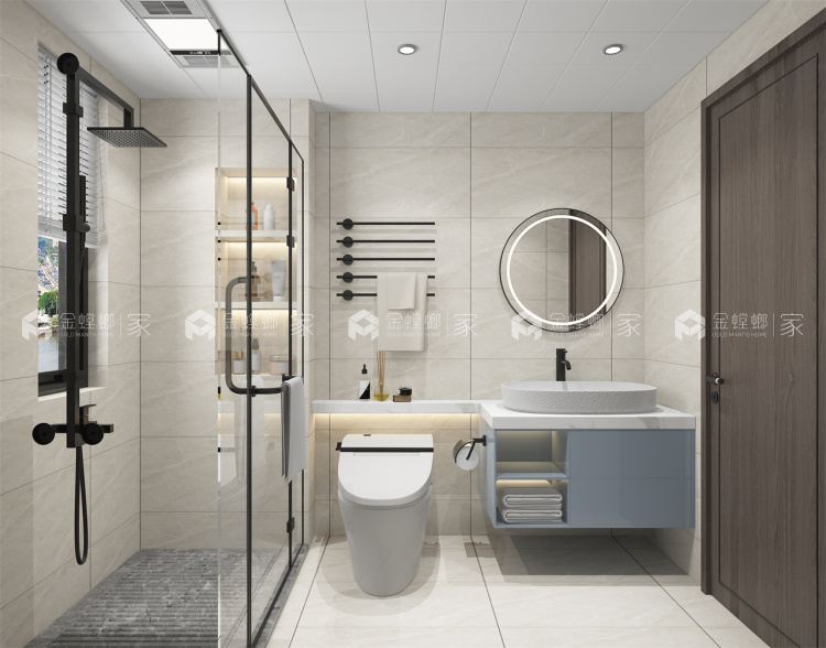 145平峰誉庭现代风格-空间效果图