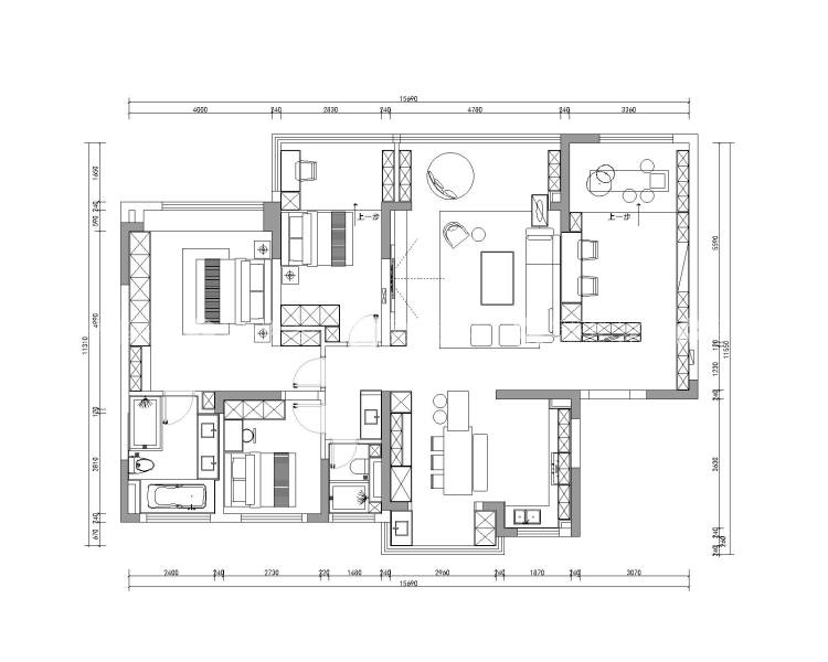 165平上园湾现代风格-业主需求
