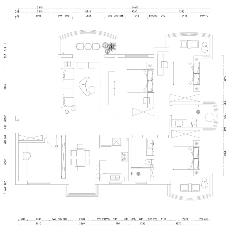184平滨湖一号新中式风格-演绎简约新中式-业主需求
