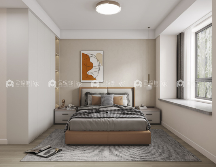 118平姑苏上府现代风格-空间效果图