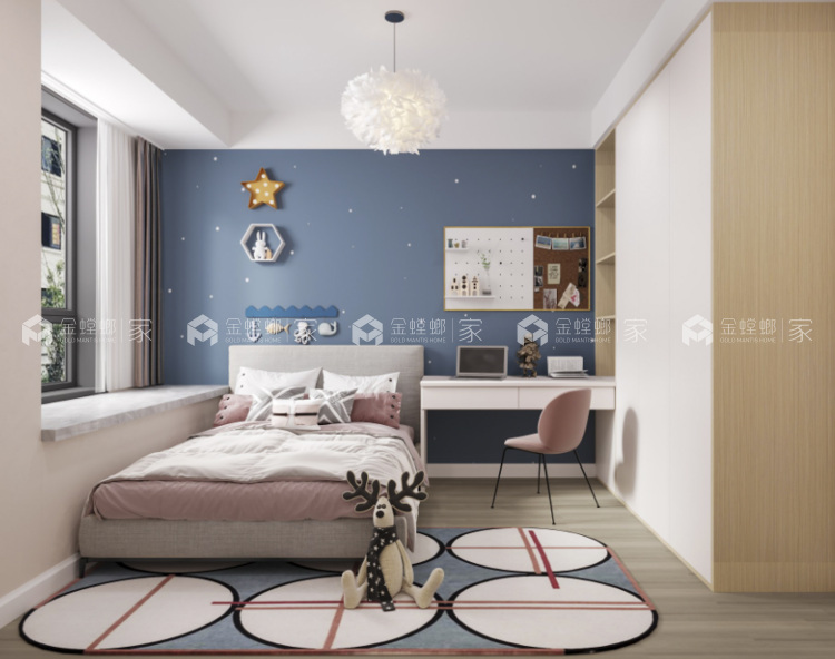 118平姑苏上府现代风格-空间效果图