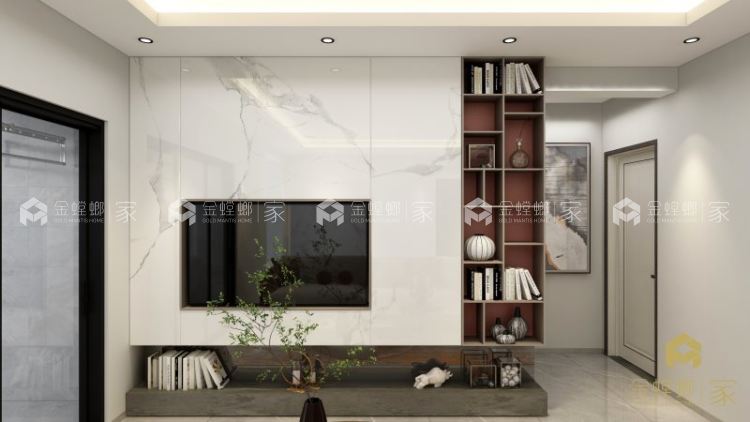 102平深铁阅山境现代风格-空间效果图