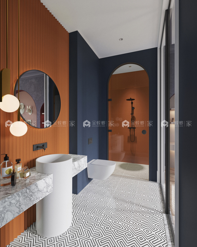 780平桃花源法式风格-空间效果图