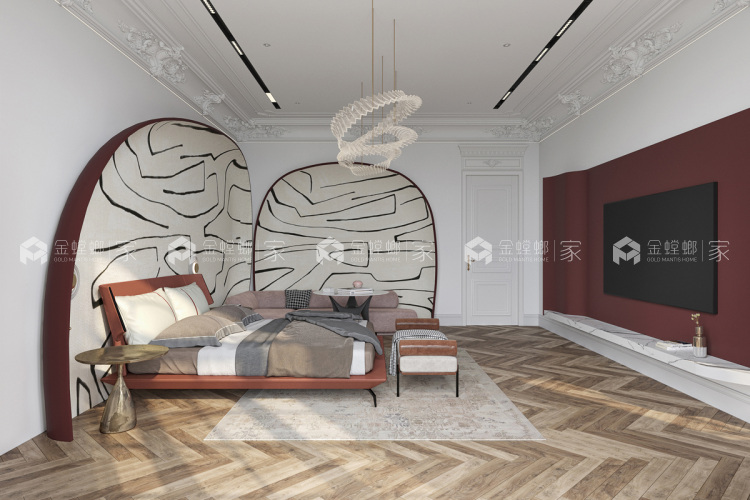 780平桃花源法式风格-空间效果图