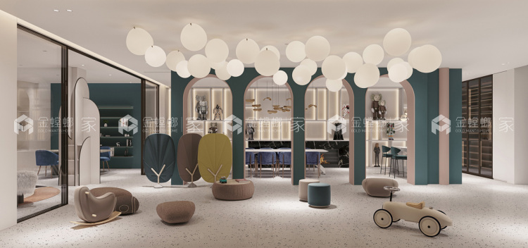 780平桃花源法式风格-空间效果图