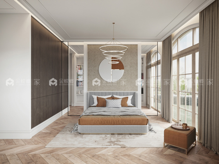 780平桃花源法式风格-空间效果图