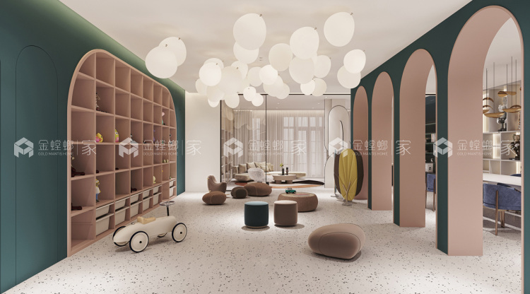 780平桃花源法式风格-空间效果图