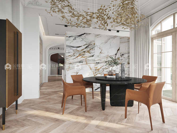 780平桃花源法式风格-空间效果图