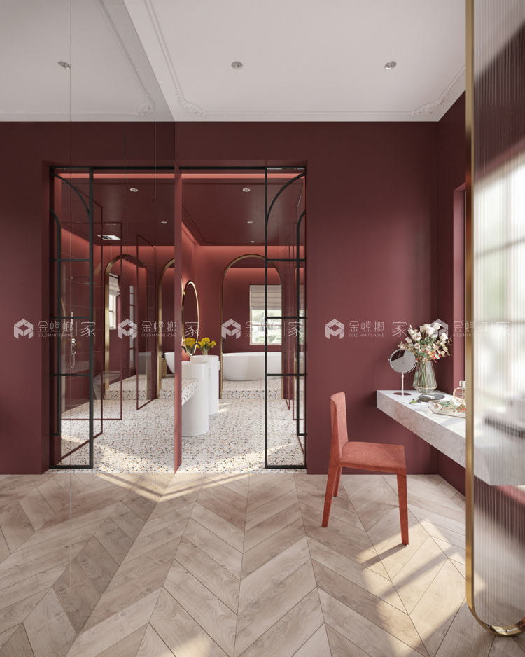 780平桃花源法式风格-空间效果图