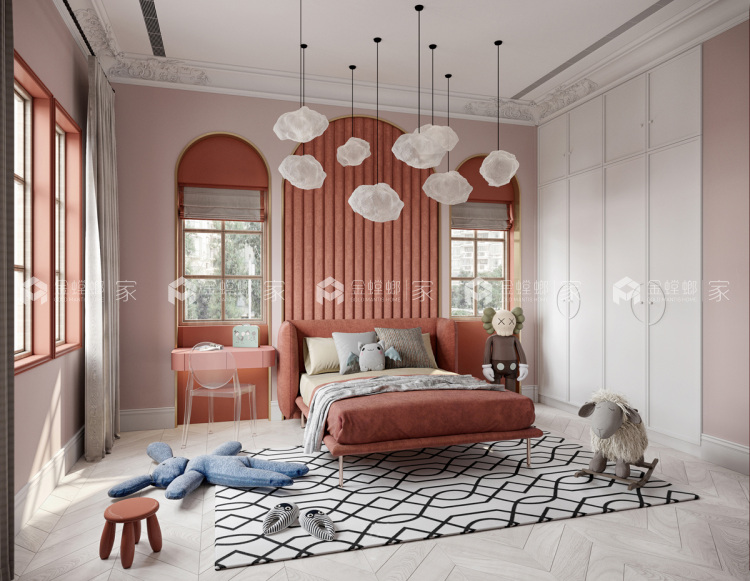 780平桃花源法式风格-空间效果图