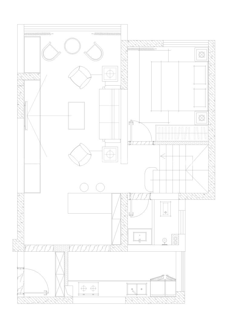 330平时代龙城现代风格-平面布置图