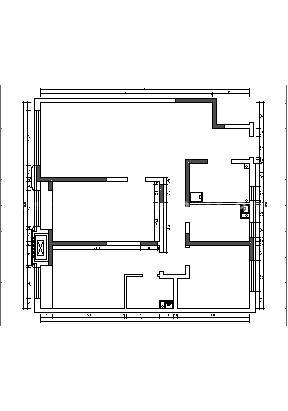 150平高新君园现代风格-平面布置图