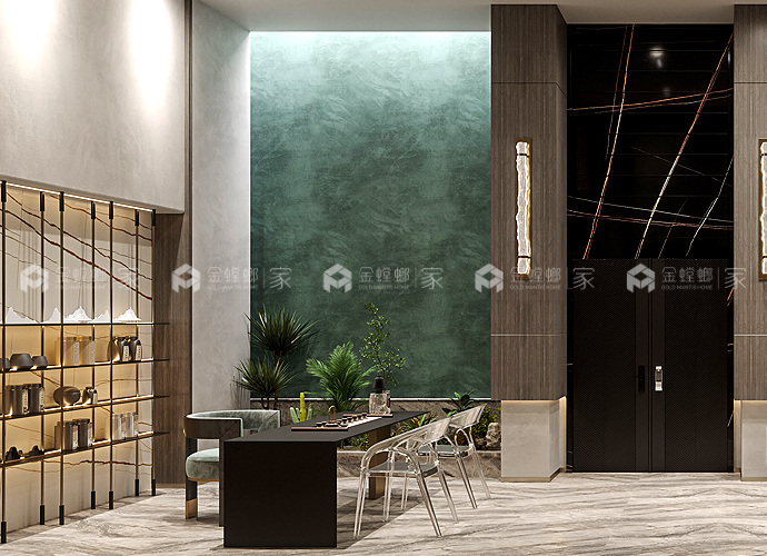 500平凤凰里现代风格-惬意高级住宅-卧室效果图及设计说明