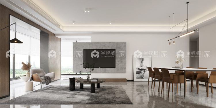 140平东湖大郡现代风格-静享悠然-'全景图封面图'