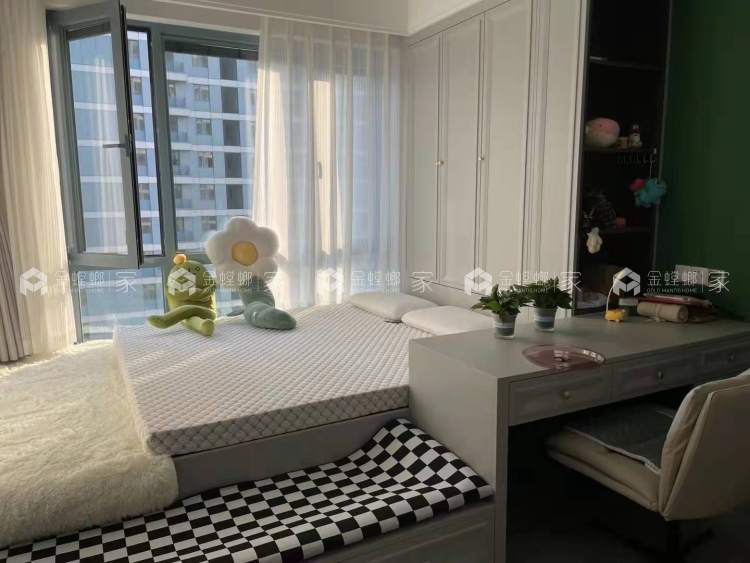 172平长安路九号简美风格-卧室效果图及设计说明