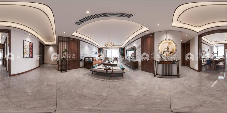 137平孔雀城新中式风格-'全景图封面图'