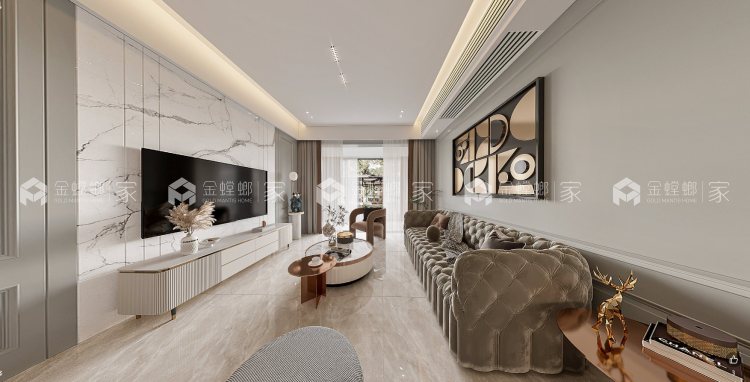 176平碧桂园钻石湾现代风格-'全景图封面图'