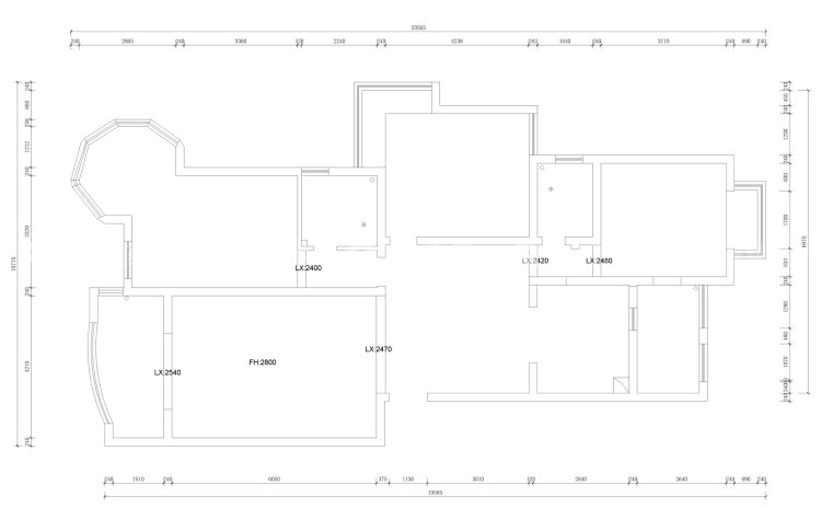 160平中建文苑新中式风格-质感明亮-业主需求