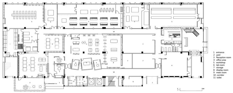 1200平大地资本现代风格-个性化设计-平面设计图及设计说明