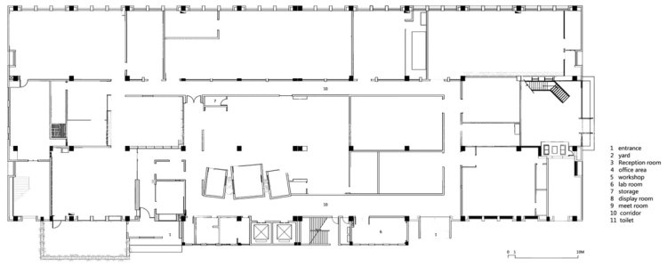 1200平大地资本现代风格-个性化设计-业主需求&原始结构图