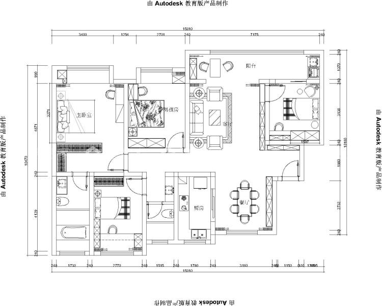 143平天阅湖滨新中式风格-业主需求