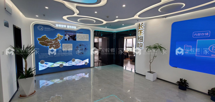 220平滨江国际现代风格-空间效果图