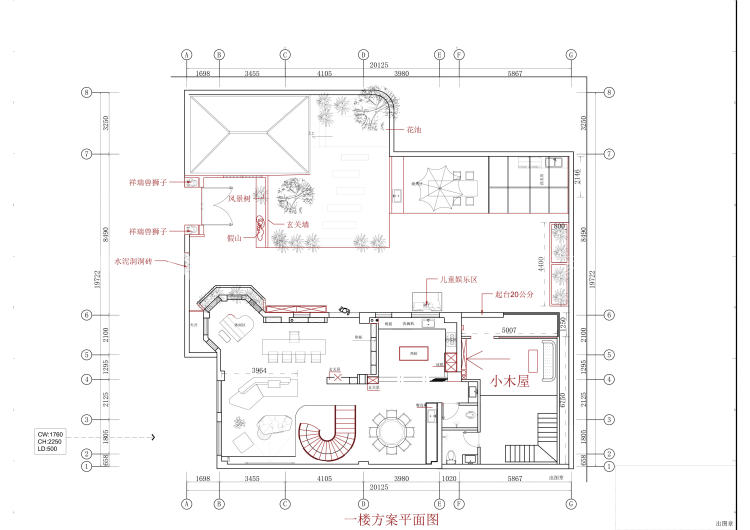 430平万晟阳光城现代复式-平面布置图