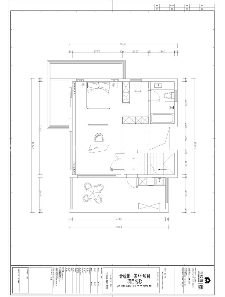 230平幸福里别墅现代风格-平面设计图及设计说明