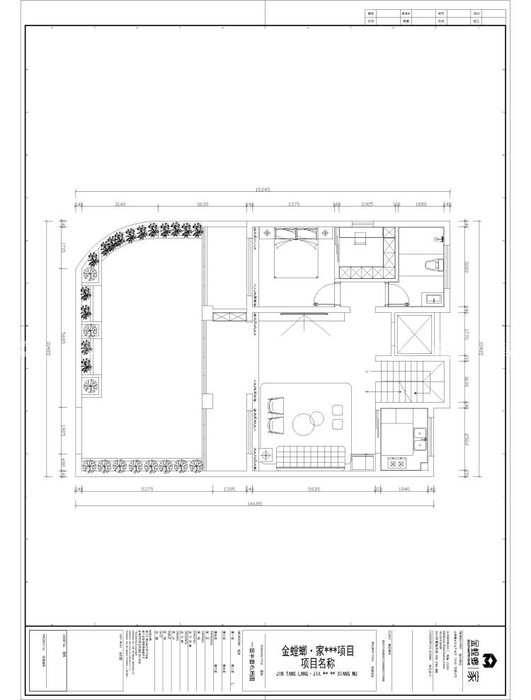 230平幸福里别墅现代风格-平面设计图及设计说明