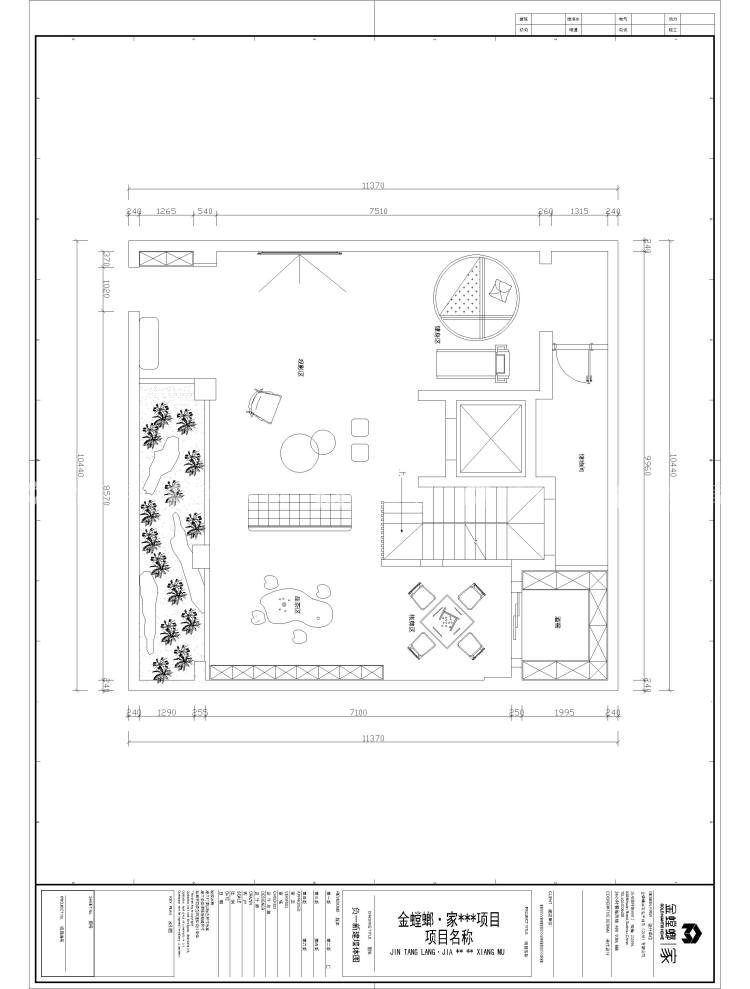 230平幸福里别墅现代风格-平面设计图及设计说明