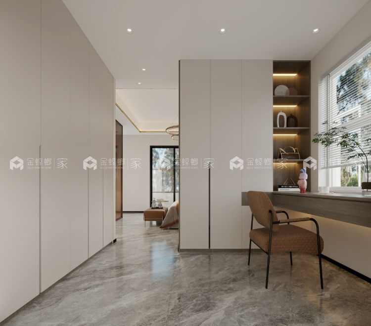 230平幸福里别墅现代风格-卧室效果图及设计说明