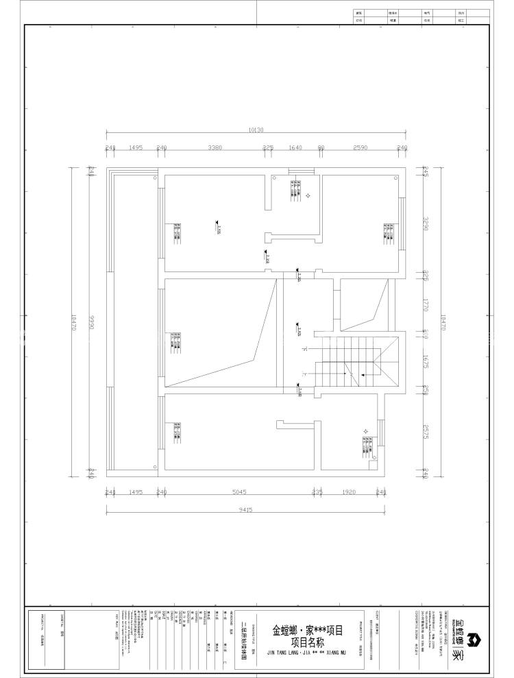 230平幸福里别墅现代风格-业主需求&原始结构图