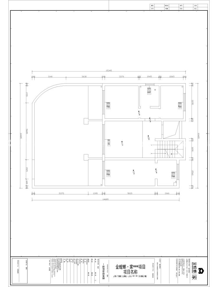 230平幸福里别墅现代风格-业主需求&原始结构图