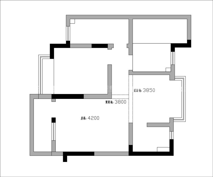 85平恒大底层搭建二层现代风-业主需求